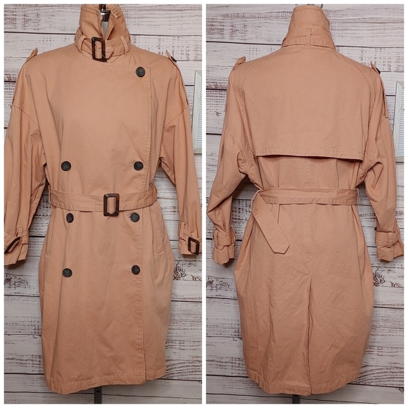 LARTIGENT Indipink Trench Coat One Size - Picture 2 of 16